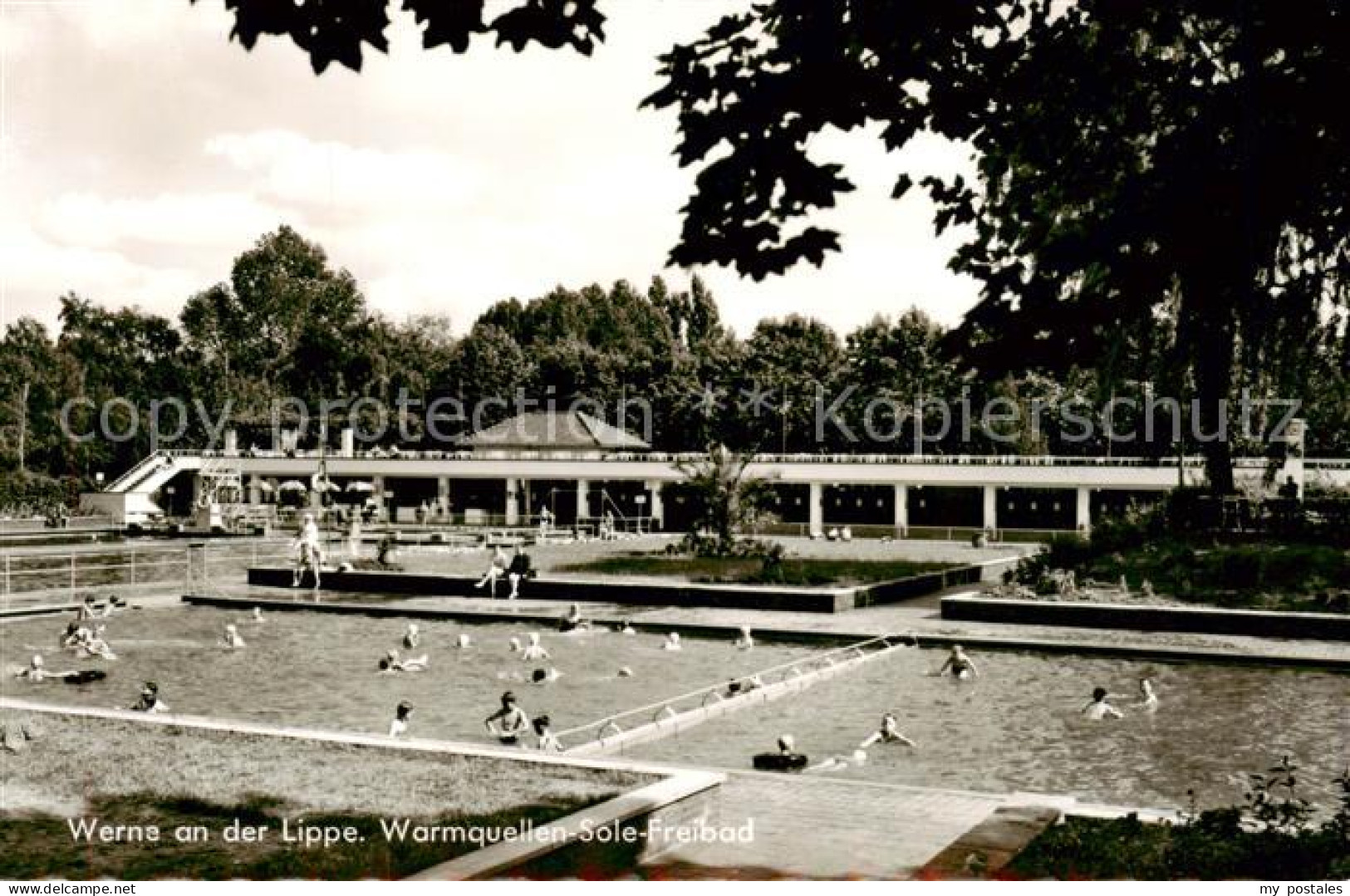 73831962 Werne  Lippe Muenster Westfalen Warmquellen Sole Freibad  - Muenster