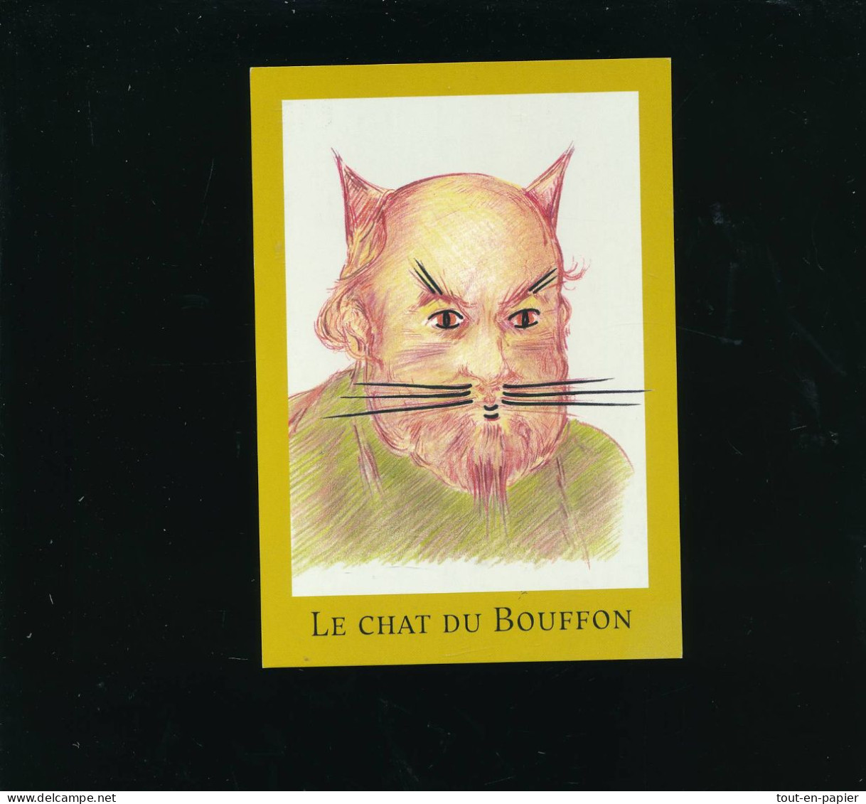 CPM    - Pierre Ravage -  Le Chat Du Bouffon - 2005 - Malerei & Gemälde