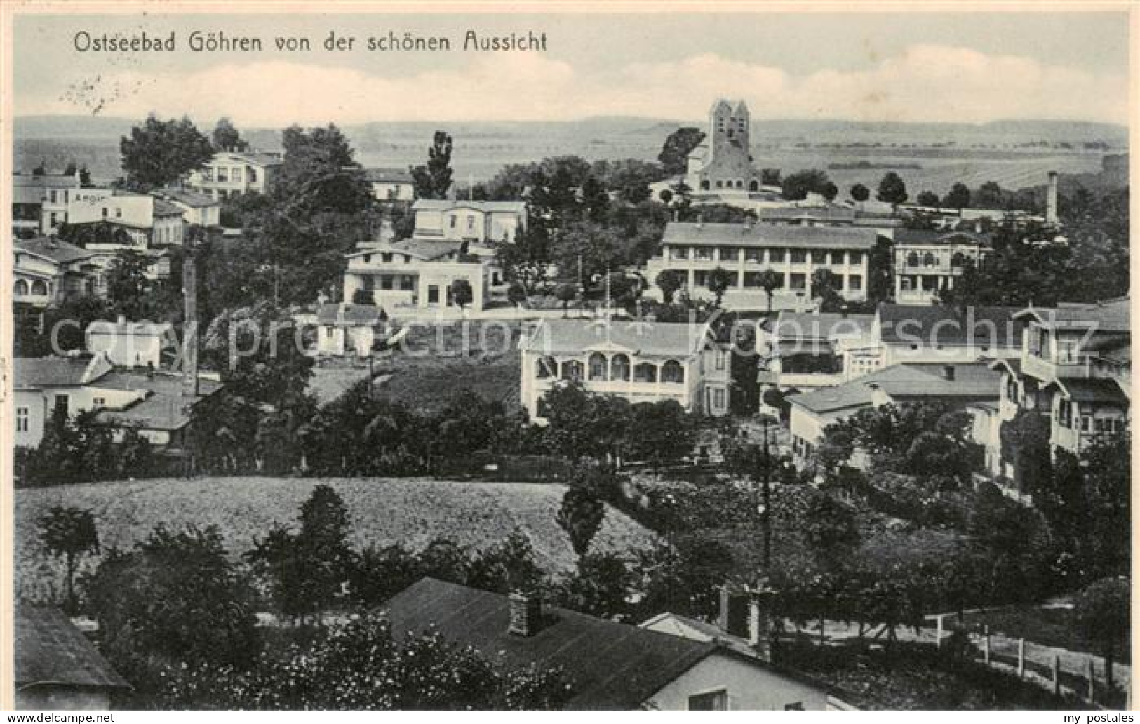 73831792 Goehren  Ostseebad Ruegen Blick Von Der Schoenen Aussicht  - Other & Unclassified