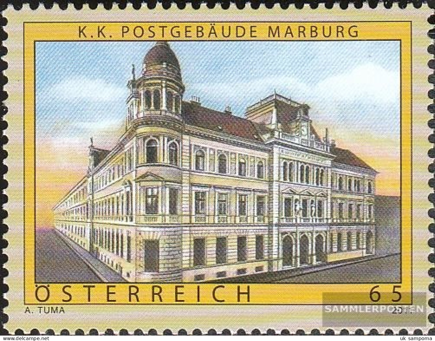 Austria 2906 (complete Issue) Unmounted Mint / Never Hinged 2011 Marburg To The Drava - Ongebruikt