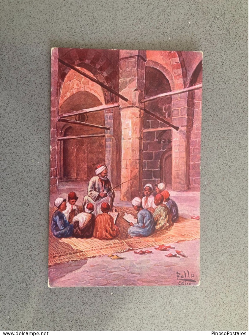 A. Benzaquen Tanger, Maroc - Maitre Avec Des Enfants Carte Postale Postcard - Otros & Sin Clasificación