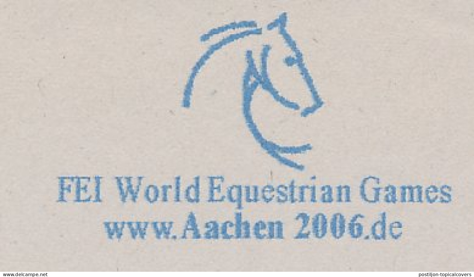 Meter Cut Germany 2005 FEI - World Equestrian Games 2006 - Hippisme