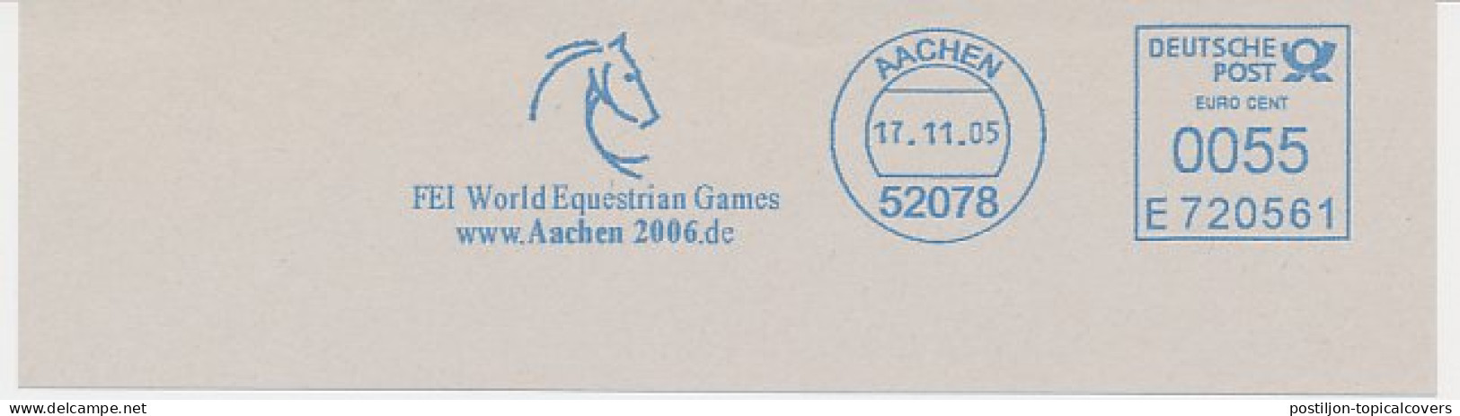 Meter Cut Germany 2005 FEI - World Equestrian Games 2006 - Horses