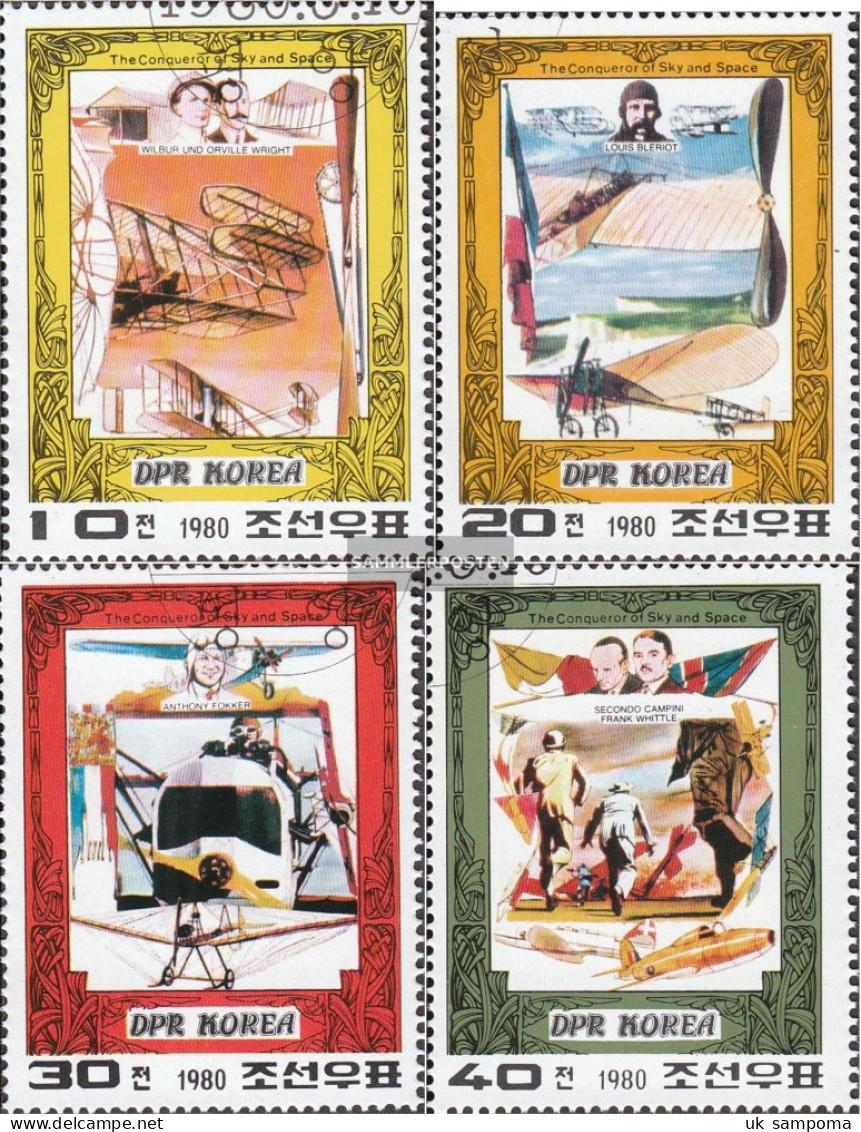 North-Korea 1997A-2000A (complete Issue) Unmounted Mint / Never Hinged 1980 Aviators - Corea Del Nord