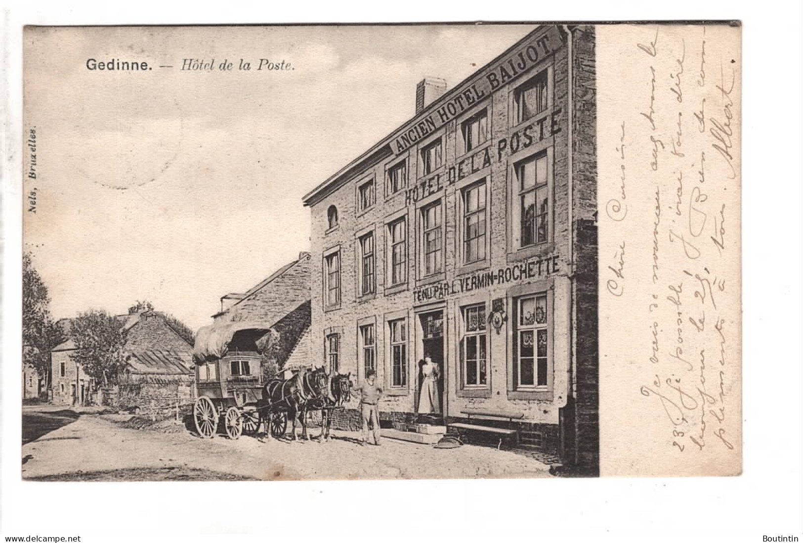 Gedinne - Hôtel De La Poste - Malle Poste Nels - Gedinne