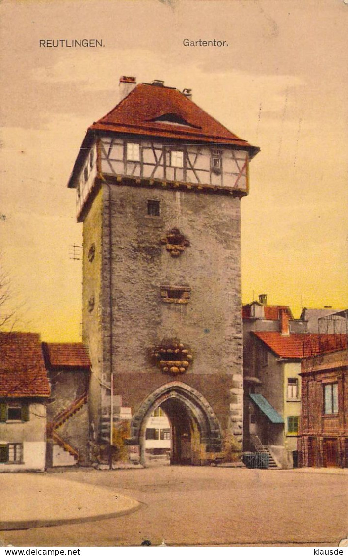 Reutlingen - Gartentor Gel.1926 - Reutlingen