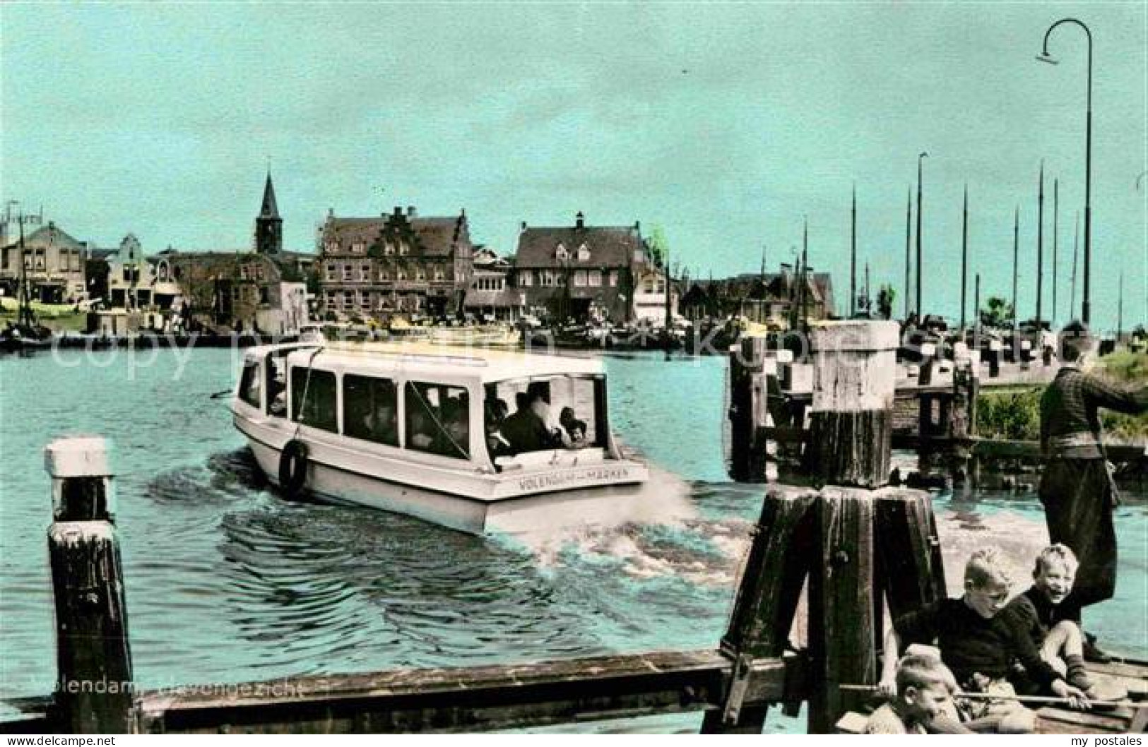 72688904 Volendam Hafen Ausflugsboot Volendam - Sonstige & Ohne Zuordnung