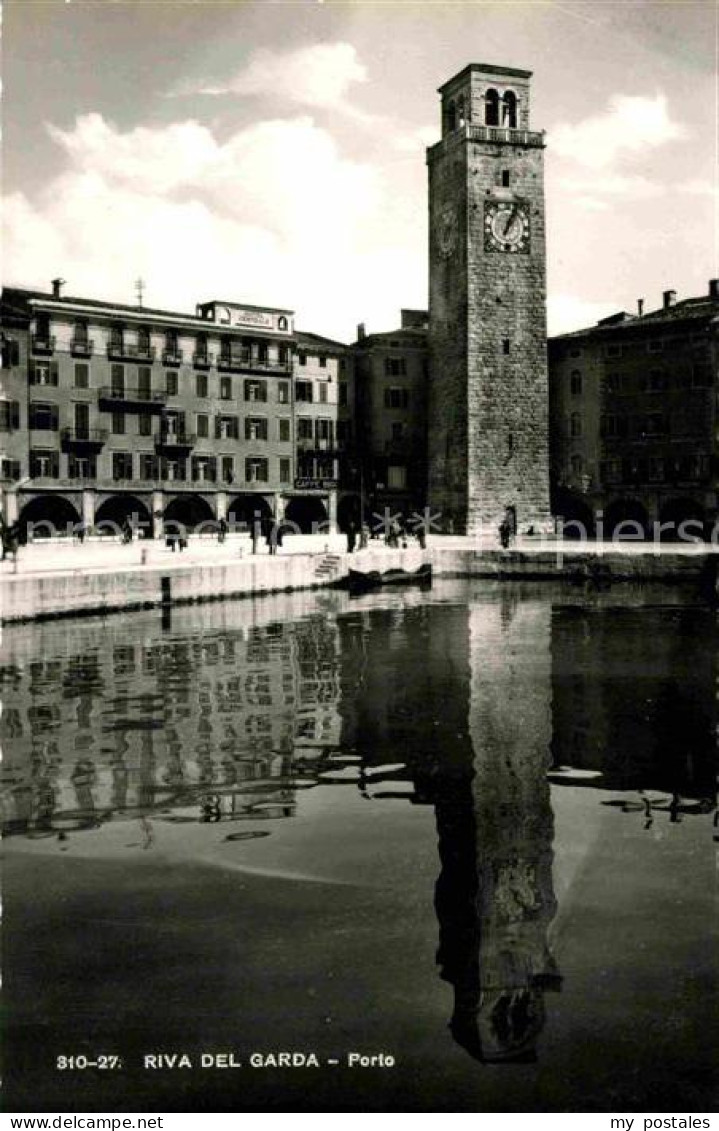 72688899 Riva Del Garda Porto Hafen Turm  - Autres & Non Classés