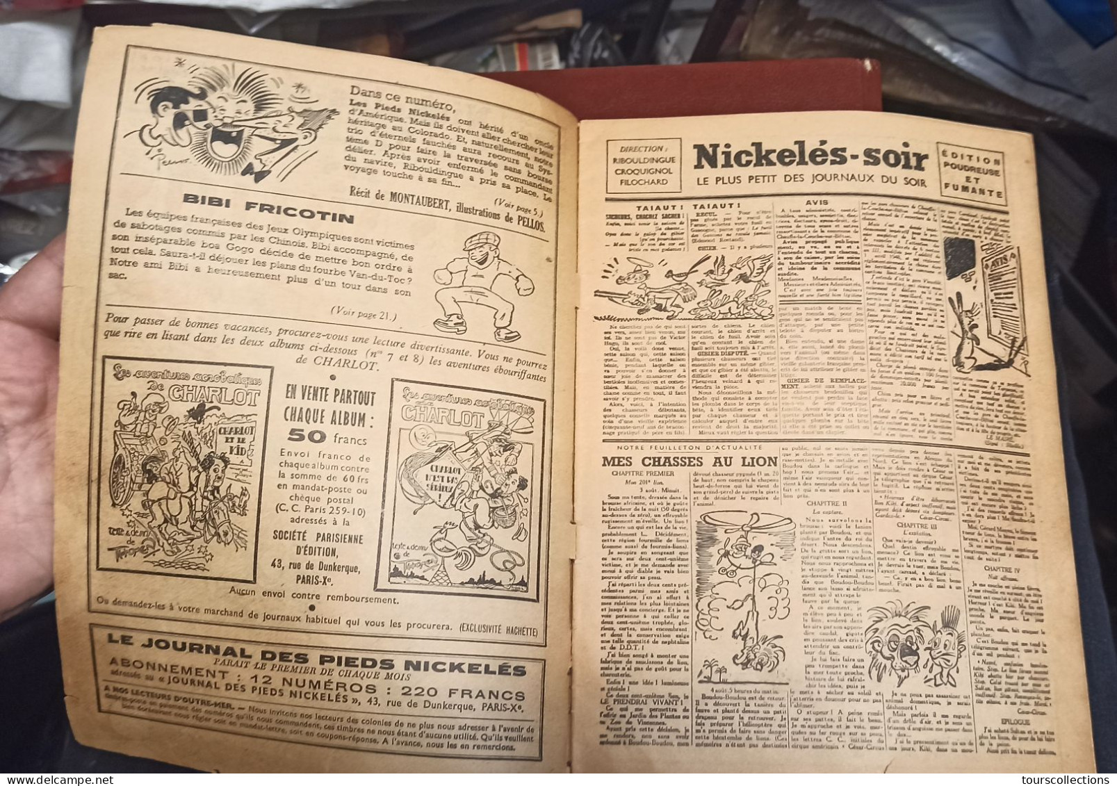 Le Journal Des Pieds Nickelés  Cow Boys N° 10 PELLOS 09/1949 - 31 Pages - Pieds Nickelés, Les