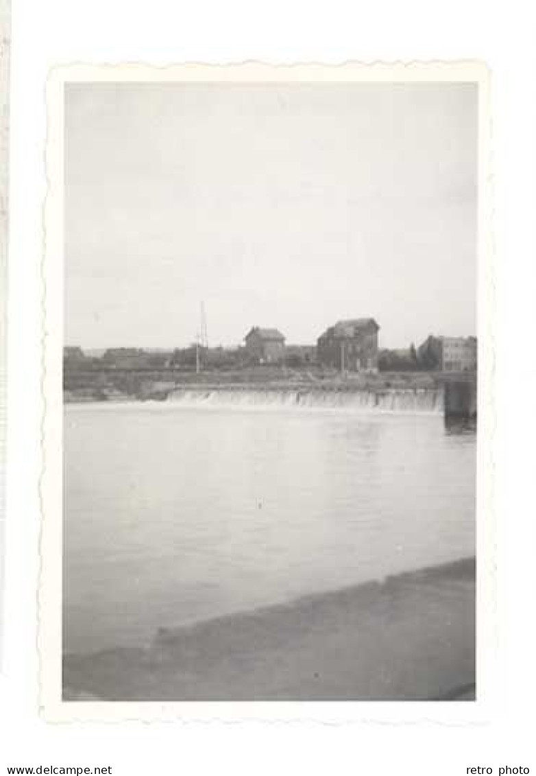 Photo " Un Barrage Sur La Meuse Au Sud De Namur 1953 " - Orte