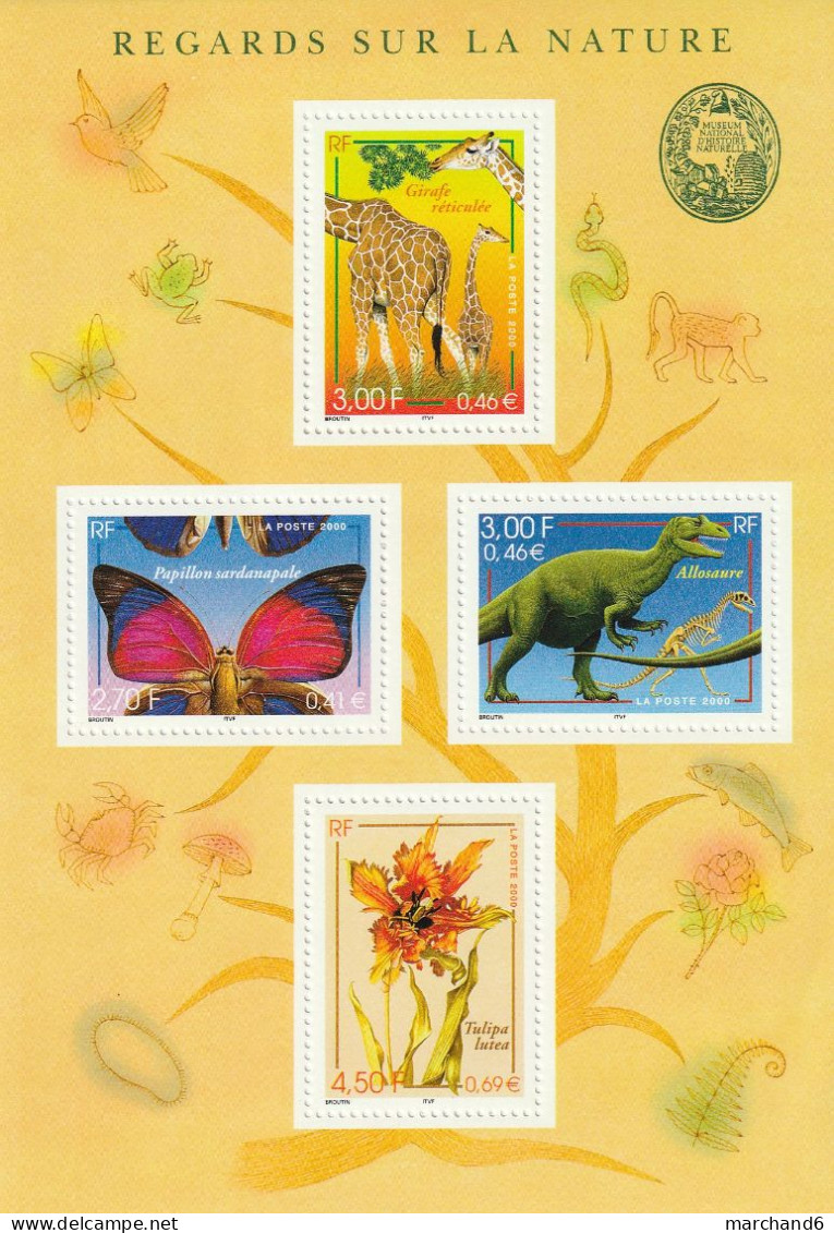 France 2000 Nature De France Faune Et Flore Bloc Feuillet N°31 Neuf** - Ungebraucht