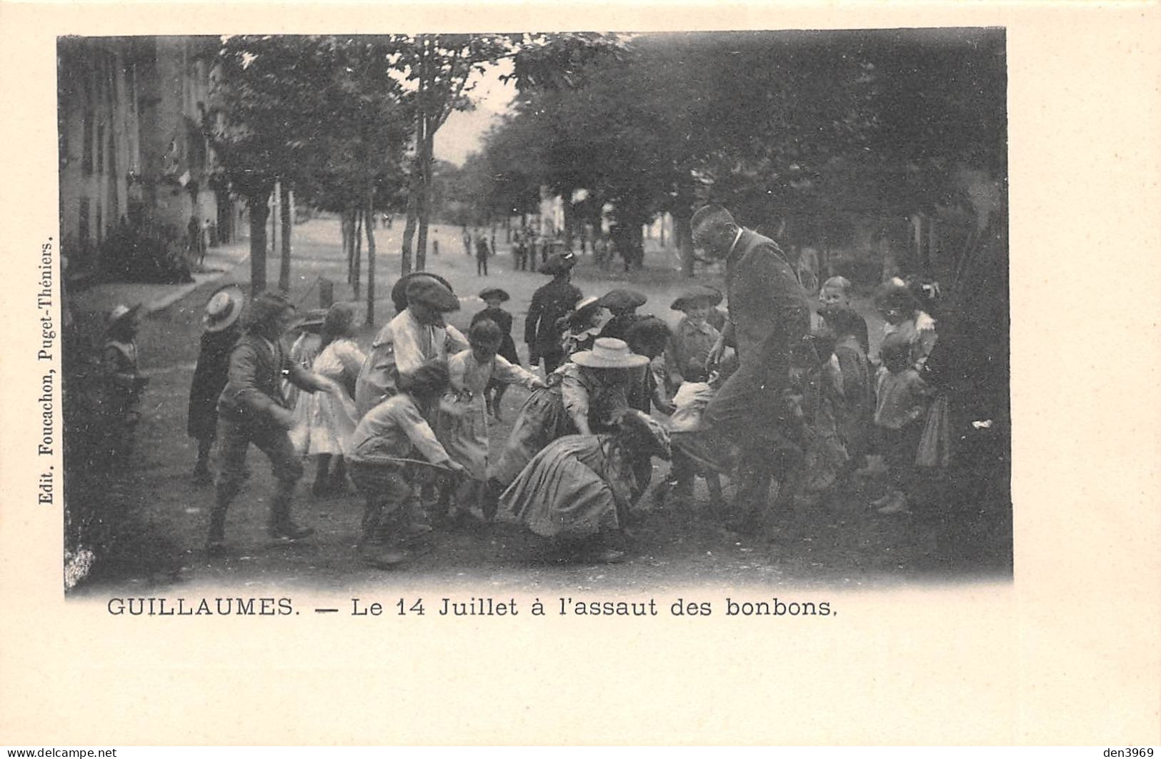 GUILLAUMES (Alpes-Maritimes) - Le 14 Juillet à L'assaut Des Bonbons - Edit. Fourcachon, Puget-Théniers - Autres & Non Classés