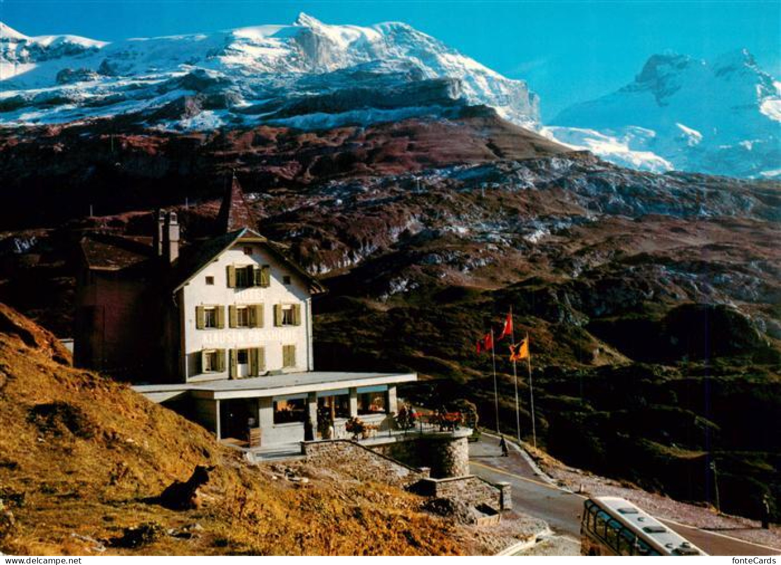 13957117 Clariden_3268m_GL Hotel Klausen Passhoehe Mit Scheerhorn - Sonstige & Ohne Zuordnung