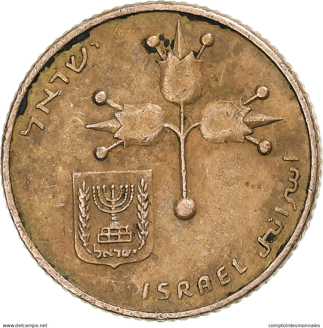 Israël, 10 Agorot, 1966 - Israele