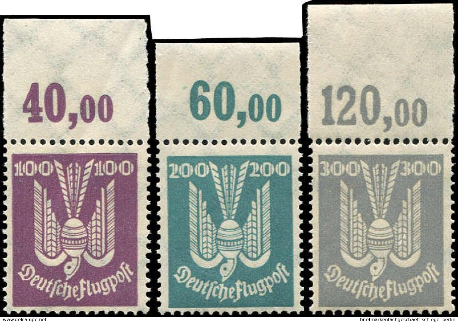 Deutsches Reich, 1924, 344-50 OR, Postfrisch - Other & Unclassified