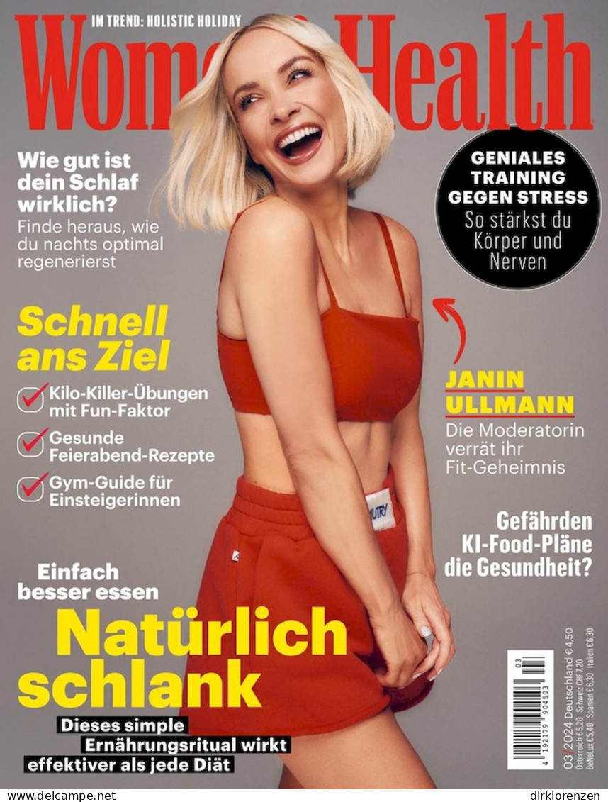 Womens Health Magazine Germany 2024-03 Janin Ullmann - Non Classés