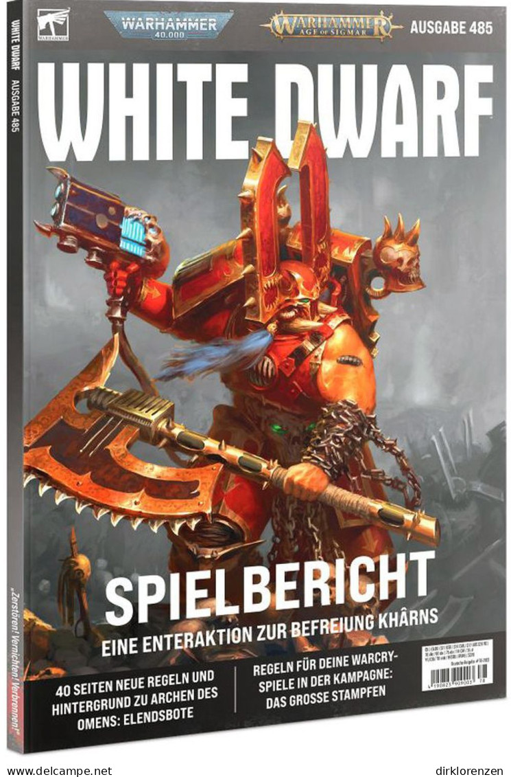 White Dwarf Magazine Germany 2023 #485 Battle Report (german) - Non Classés