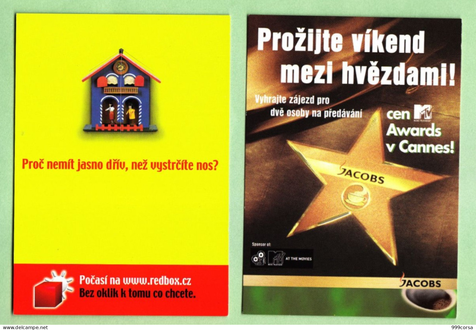 (D9) Cartoline Ediz. Boomerang Praga Rep. Ceca - Advertising