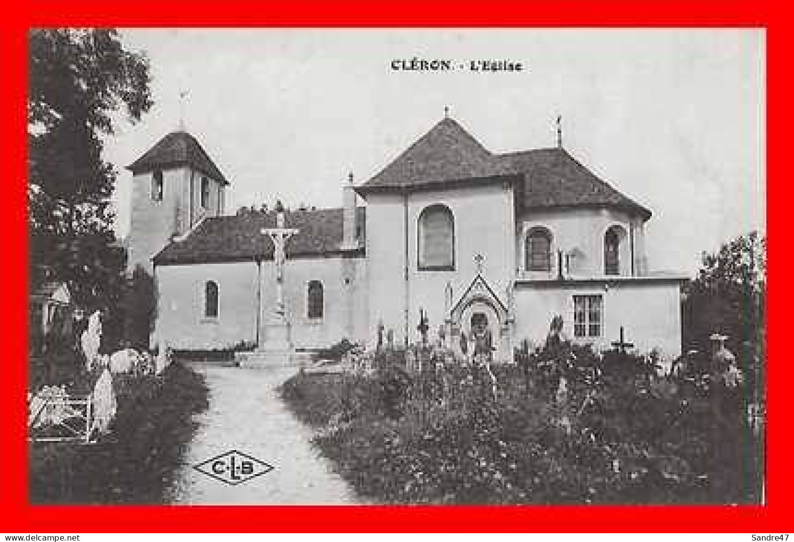 CPA (25) CLERON.  L'Eglise. *6839 - Autres & Non Classés