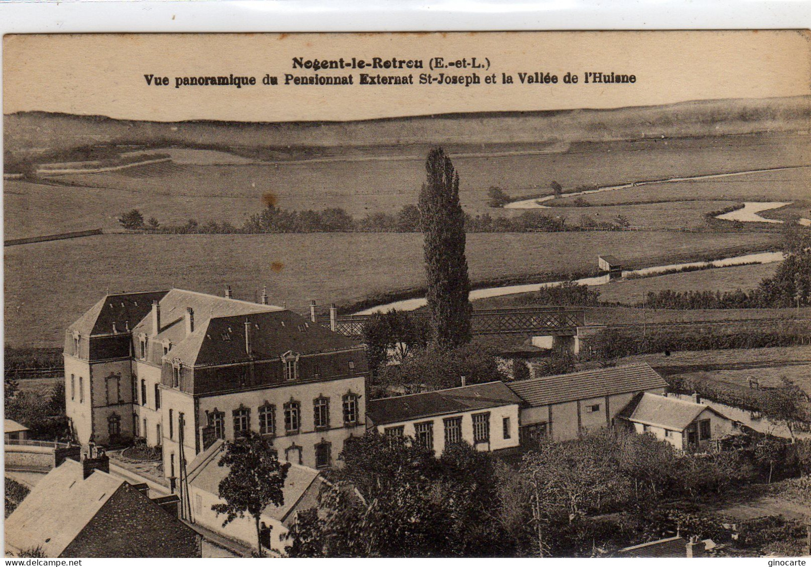 Nogent Le Rotrou Vue Du Pensionnat St Joseph - Nogent Le Rotrou