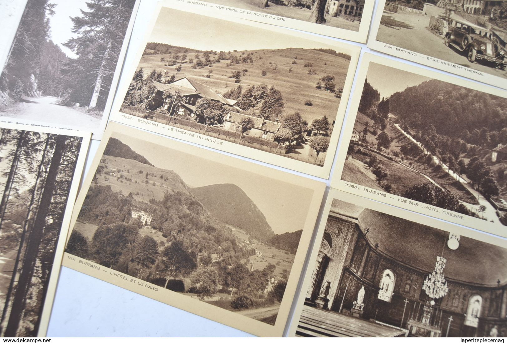 Lot cartes postales vintage CPA BUSSANG Vosges  + Auvergne