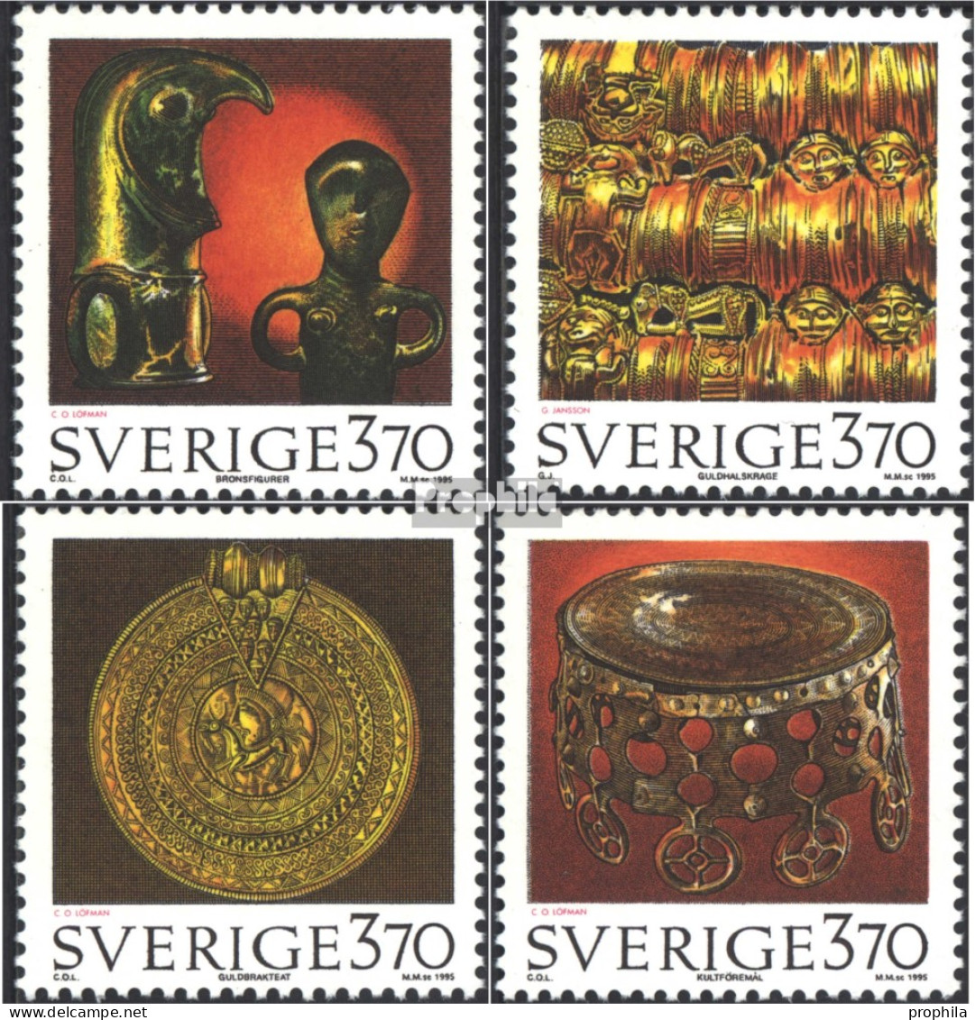 Schweden 1906-1909 (kompl.Ausg.) Postfrisch 1995 Bronzezeit - Ungebraucht