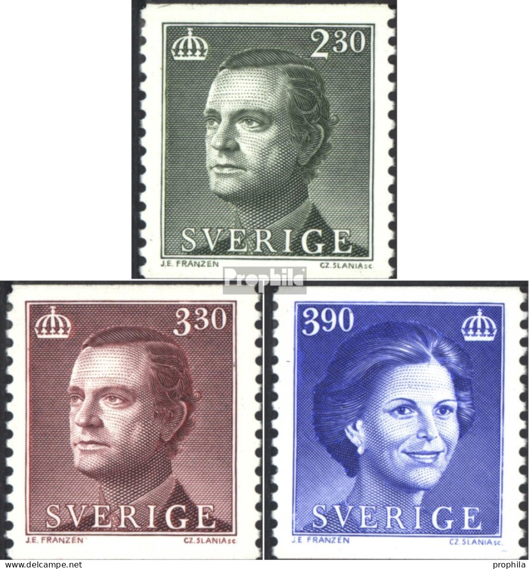 Schweden 1534-1536 (kompl.Ausg.) Postfrisch 1989 Freimarken - Neufs