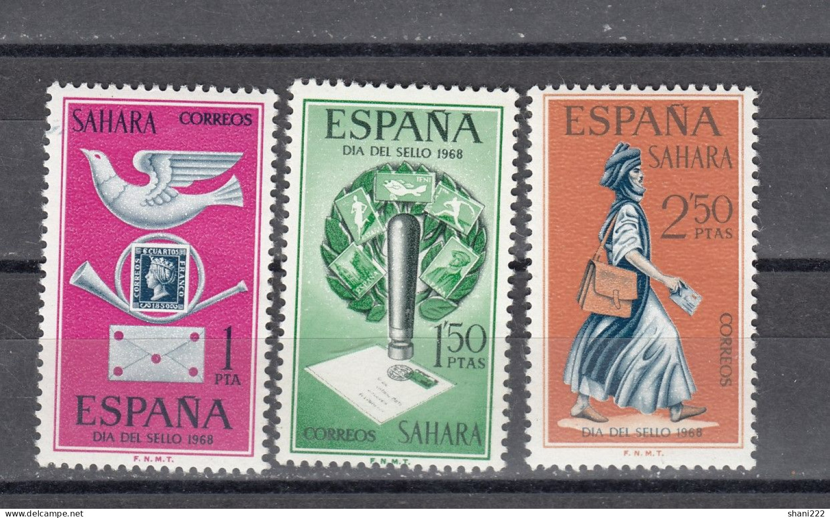 Spanish Sahara, 1968 Day Of The Stamp MNH   (e-841) - Sahara Spagnolo