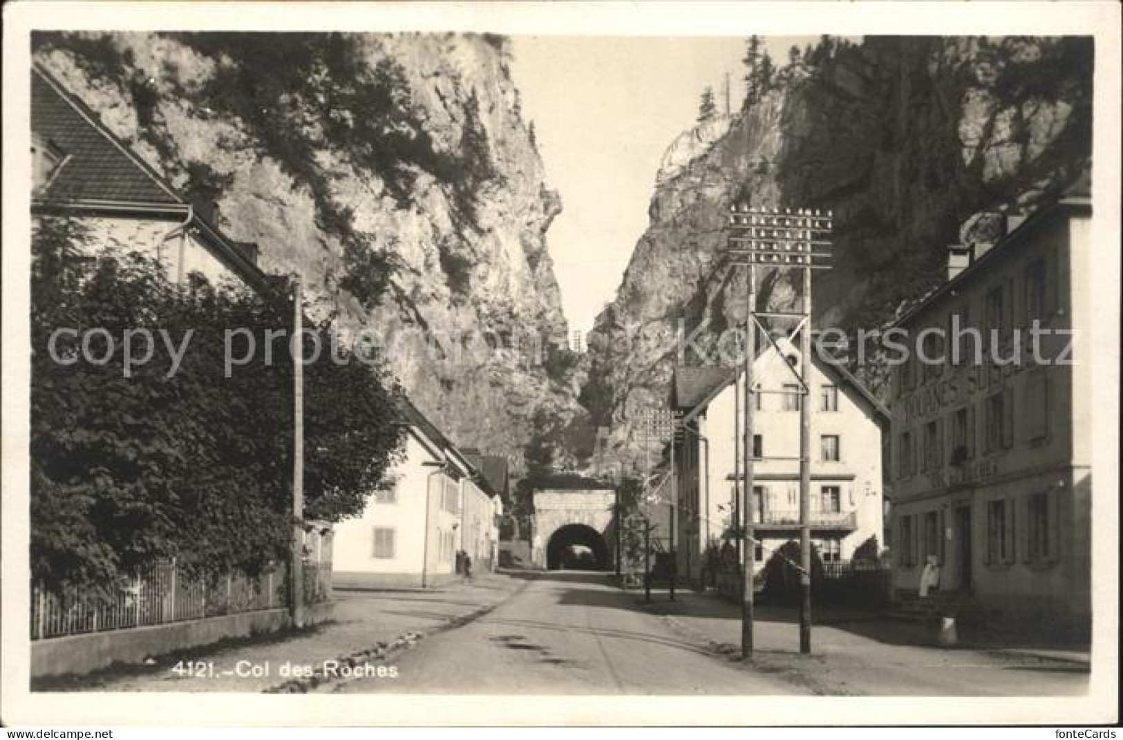 12013959 Col Des Roches Tunnel Roches, Col Des - Sonstige & Ohne Zuordnung