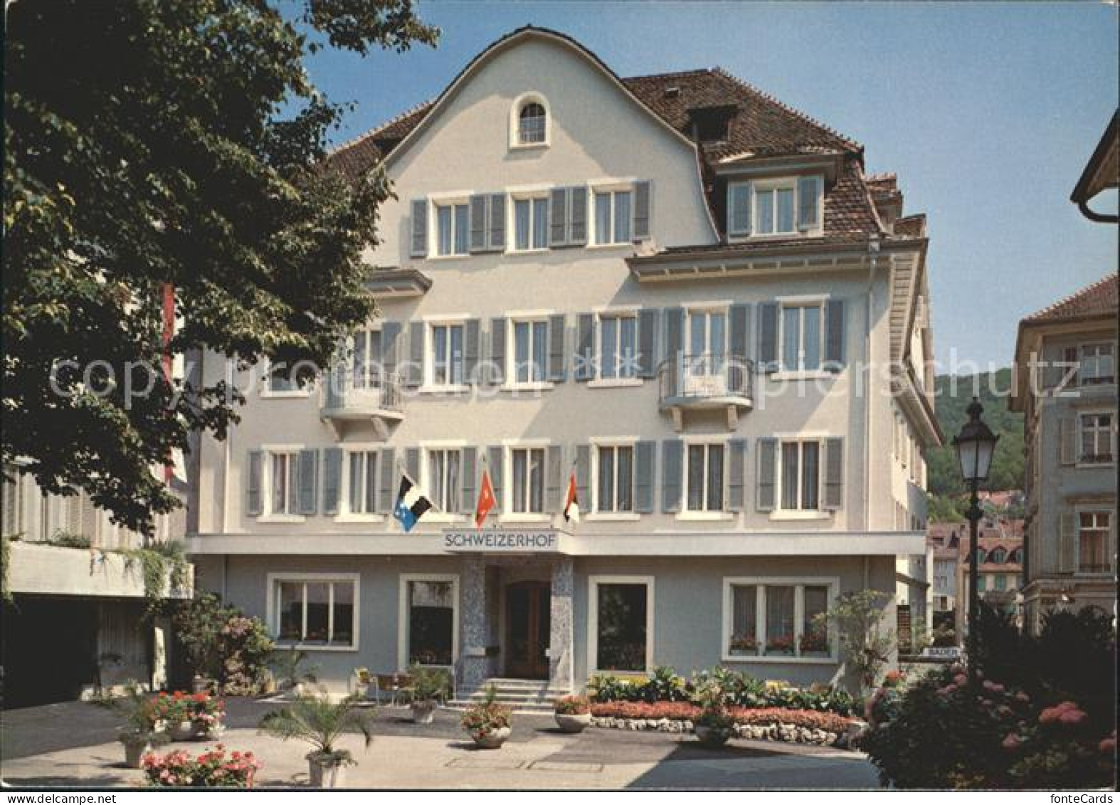 12004469 Baden AG Bad Hotel Schweizerhof Kurpark Baden - Other & Unclassified