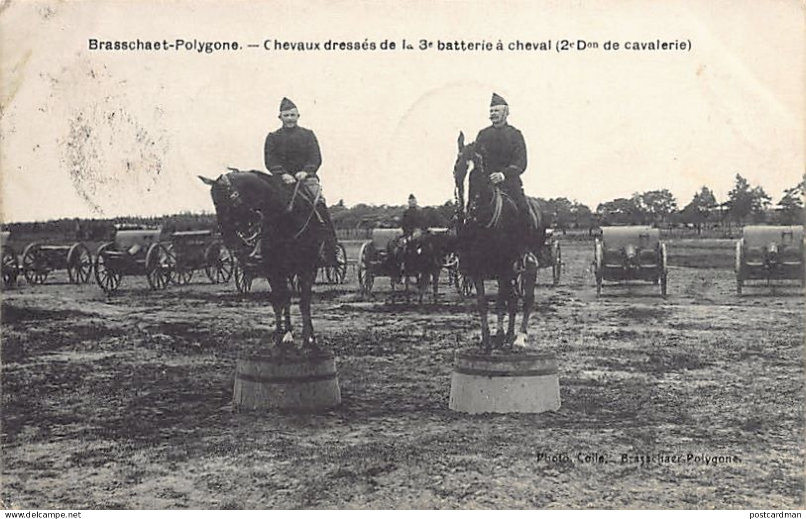 Brasschaat Polygoon - Chevaux Dressés De La 3e Batterie à Cheval - Uitg. Colle. - Brasschaat