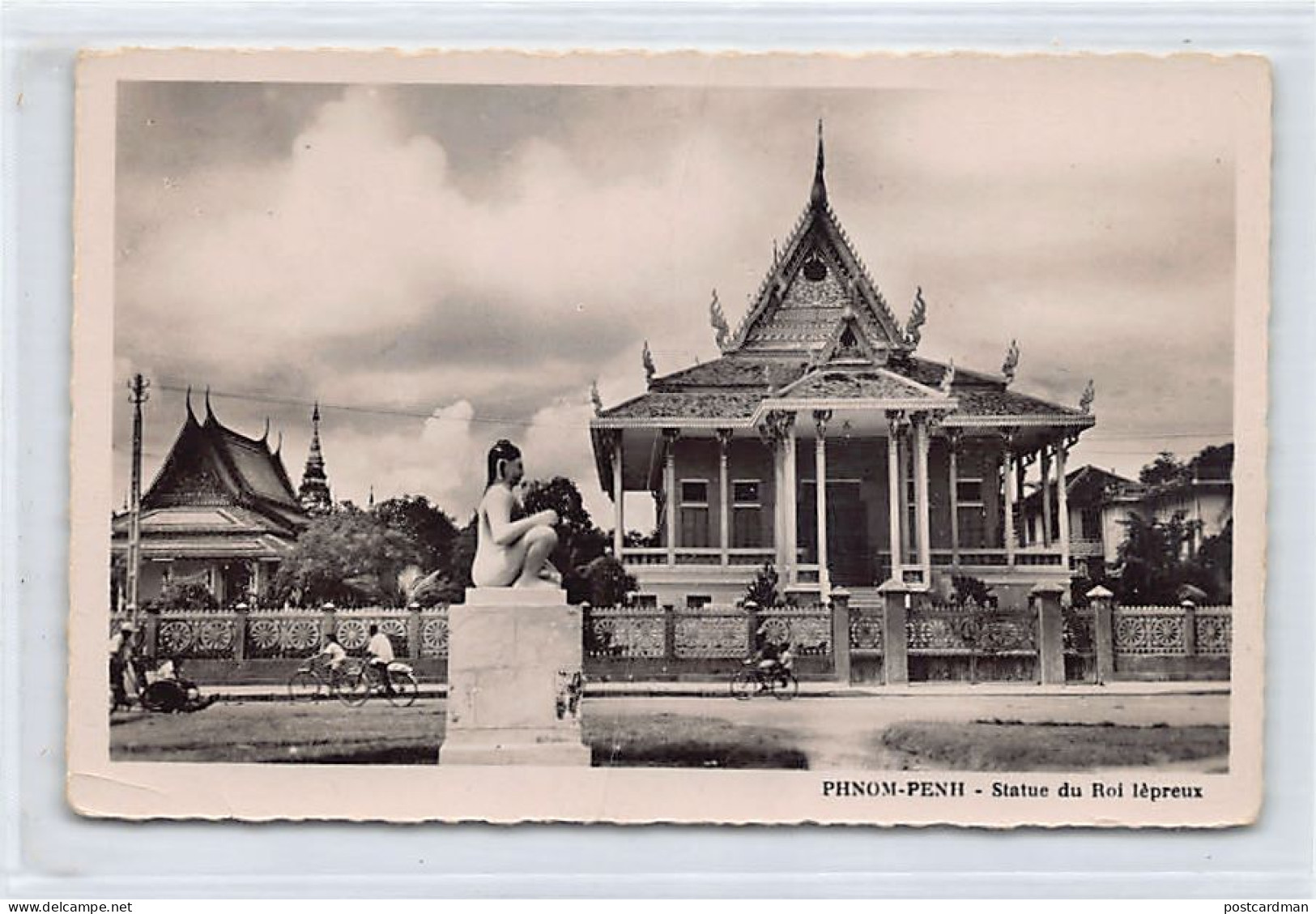 Cambodge - PHNOM PENH - Statue Du Roi Lépreux - Ed. Inconnu 86 - Camboya