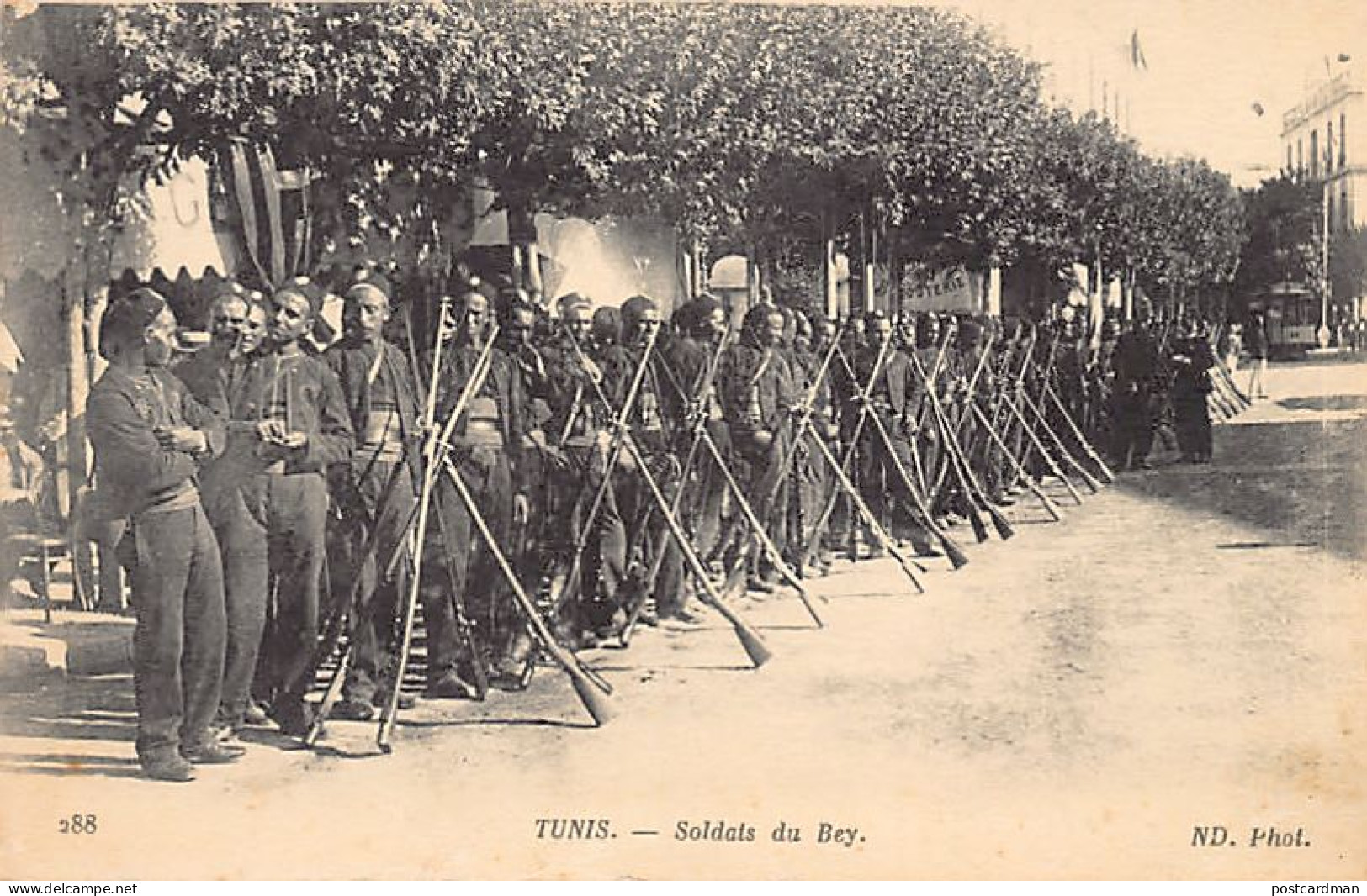 Tunisie - TUNIS - Soldats Du Bey - Ed. Neurdein ND Phot. 288 - Tunisie