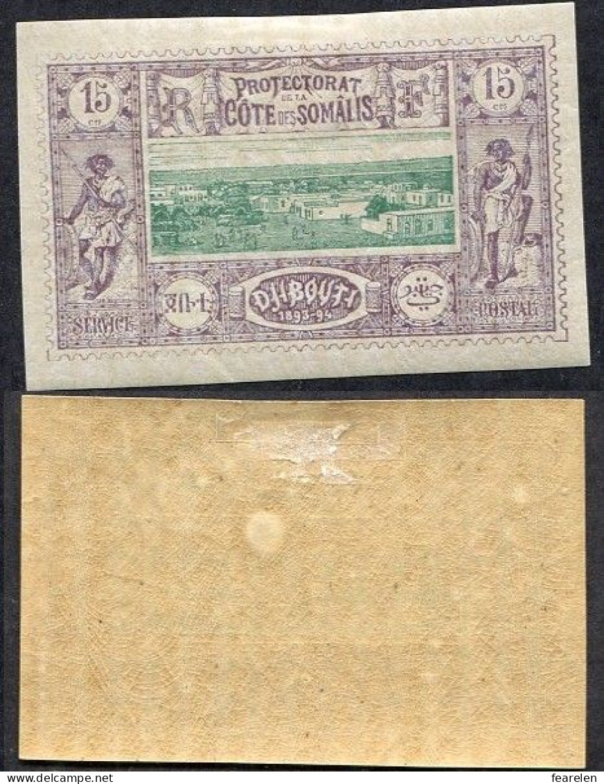 Colonie Française, Cote Des Somalies N°11 Neuf*, Qualité Très Beau - Unused Stamps