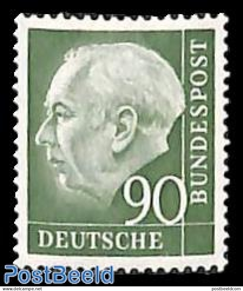 Germany, Federal Republic 1953 90pf, Stamp Out Of Set, Mint NH - Ungebraucht
