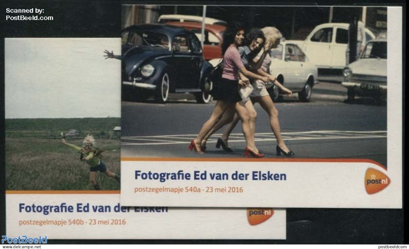 Netherlands 2016 Ed Van Der Elsken, Presentation Pack 540a+b, Mint NH, Sport - Transport - Various - Cycling - Automob.. - Nuevos