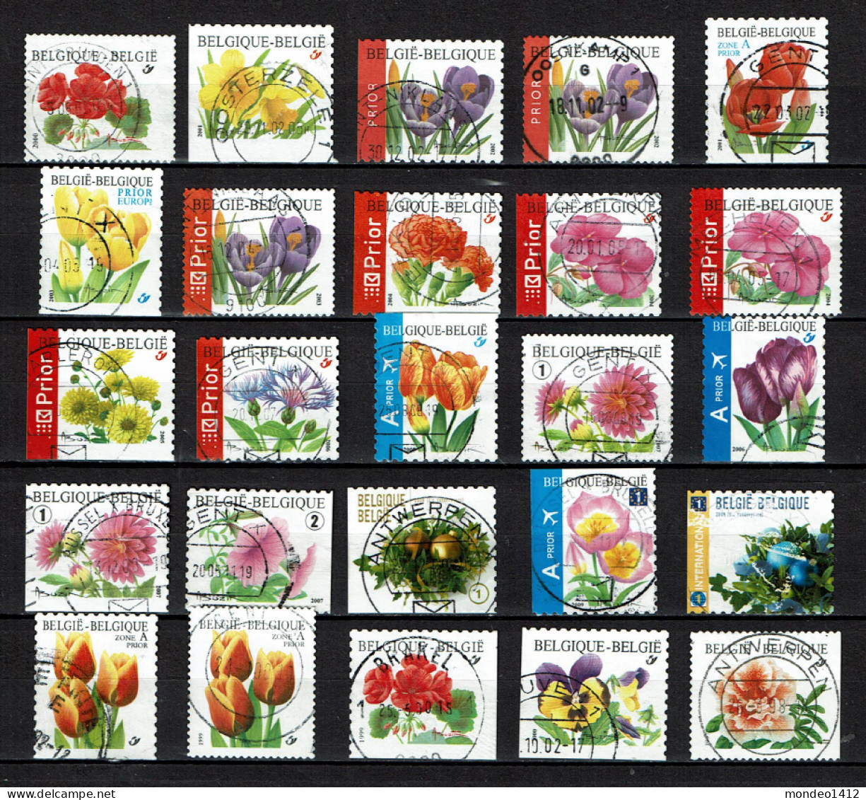België - 02 - Bloemen, Fleurs, Flowers, Blumen - Collections