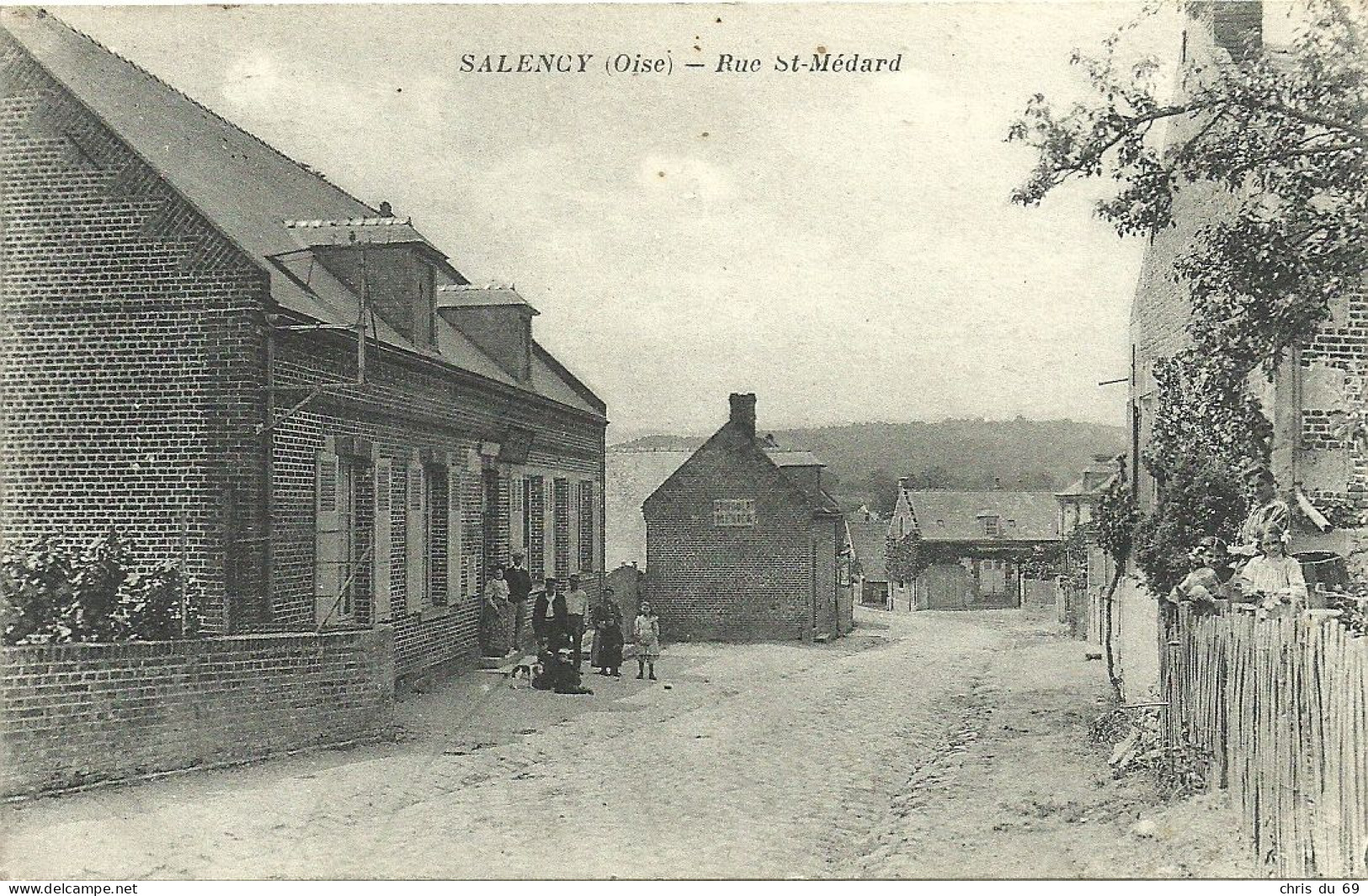 Salency Rue Saint Medard - Autres & Non Classés