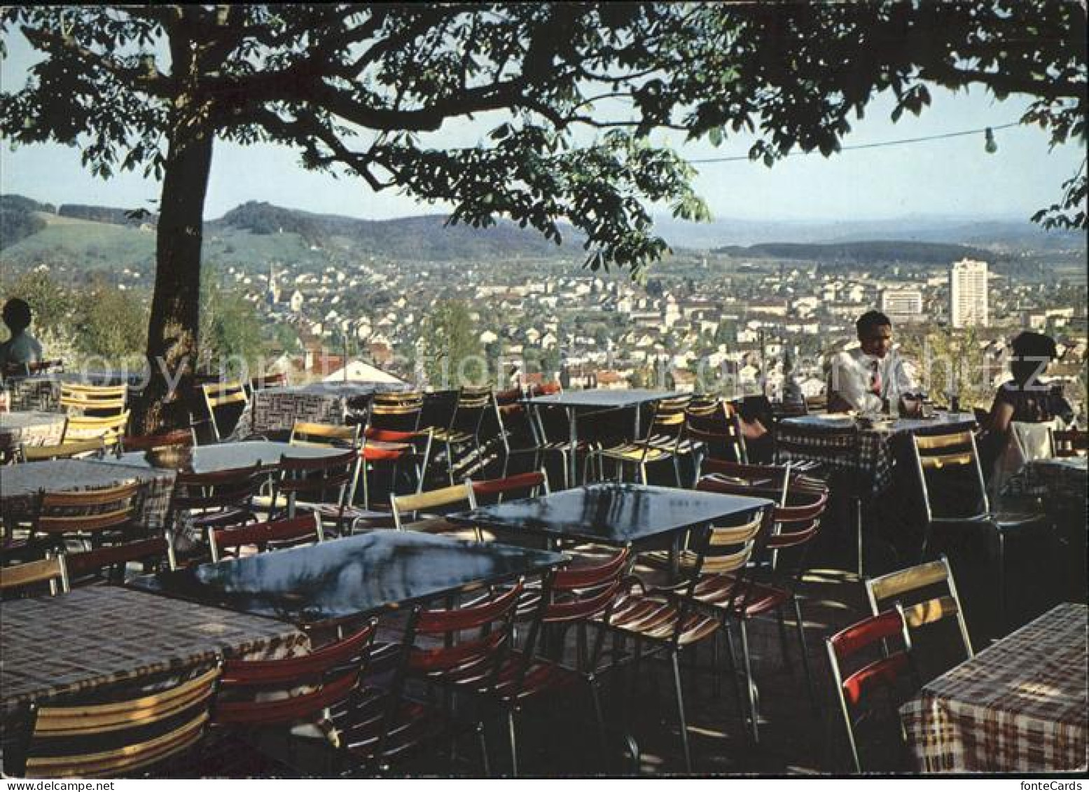 11896789 Wettingen AG Restaurant Schloss Schartenfels Terrasse Wettingen - Sonstige & Ohne Zuordnung