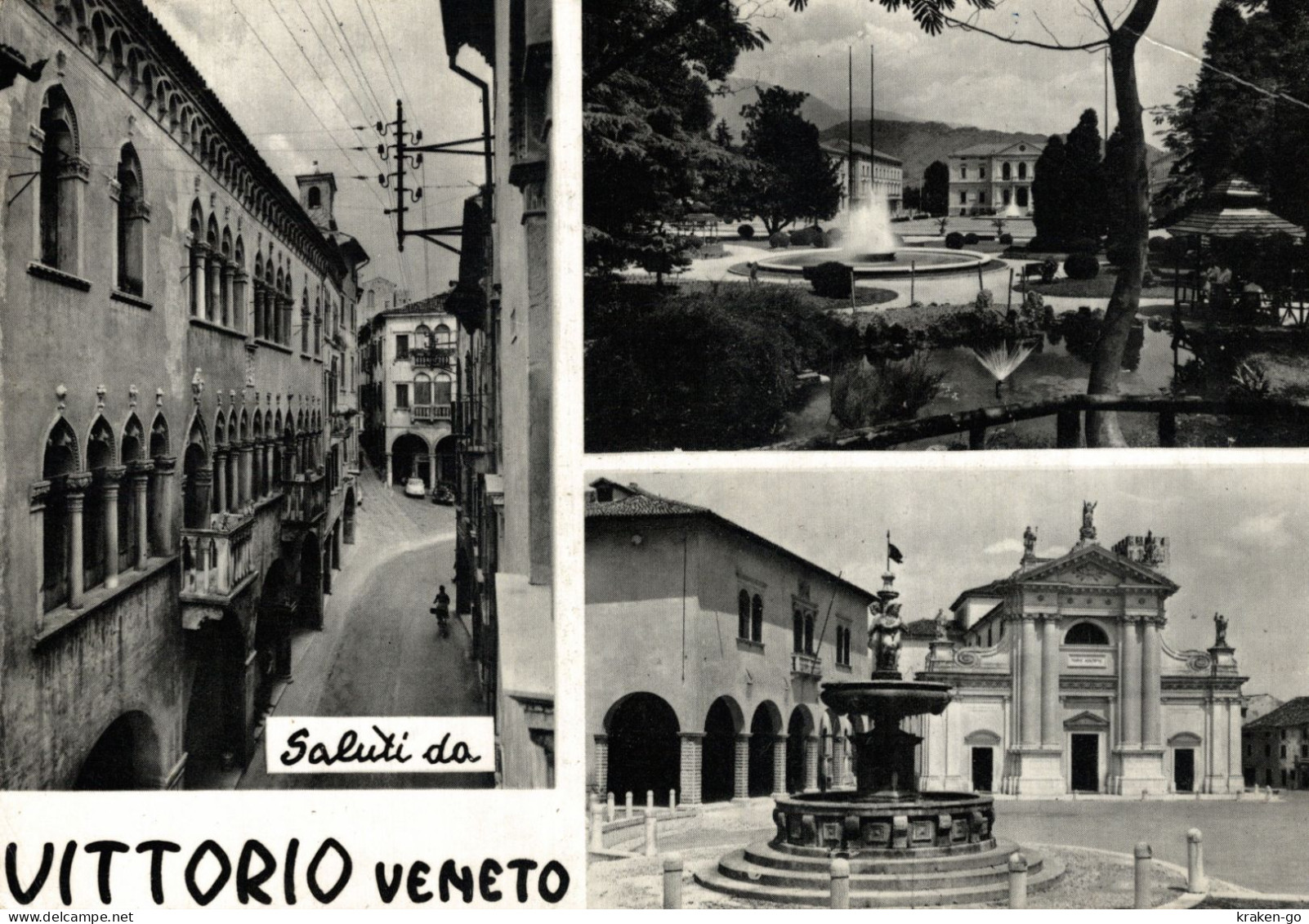 VITTORIO VENETO, Treviso - Saluti, Vedutine - VG - #003 - Andere & Zonder Classificatie