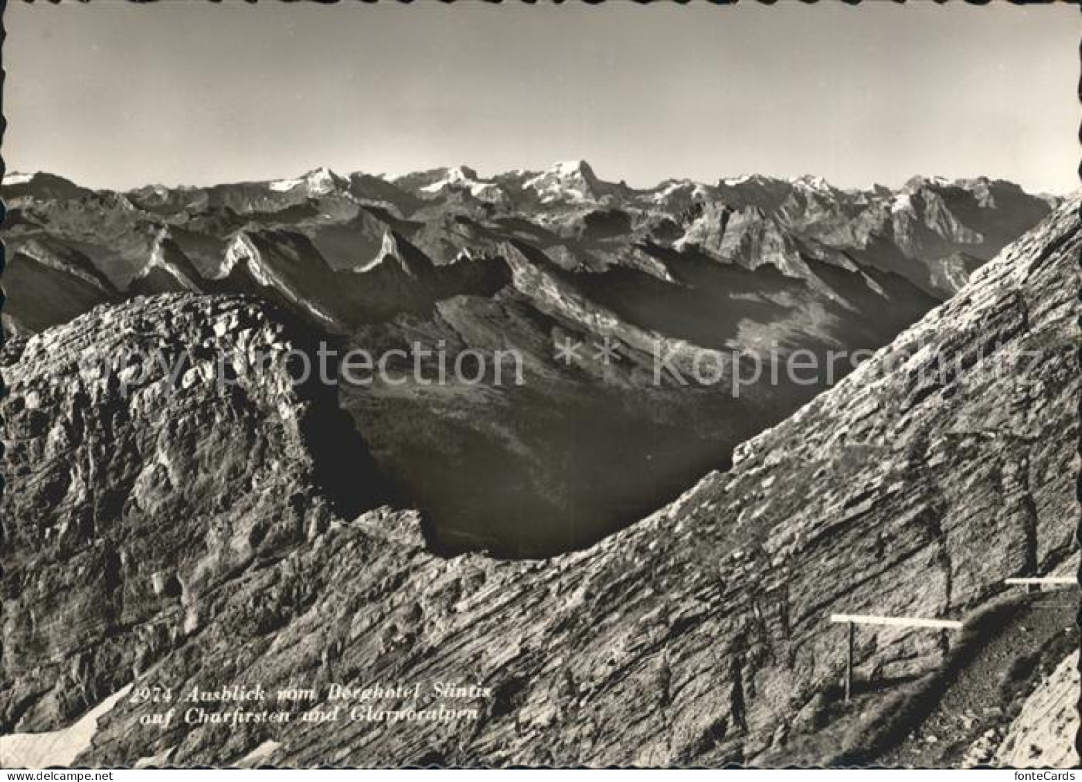 11888199 Saentis AR Blick Vom Berghotel Auf Churfirsten Saentis AR - Sonstige & Ohne Zuordnung