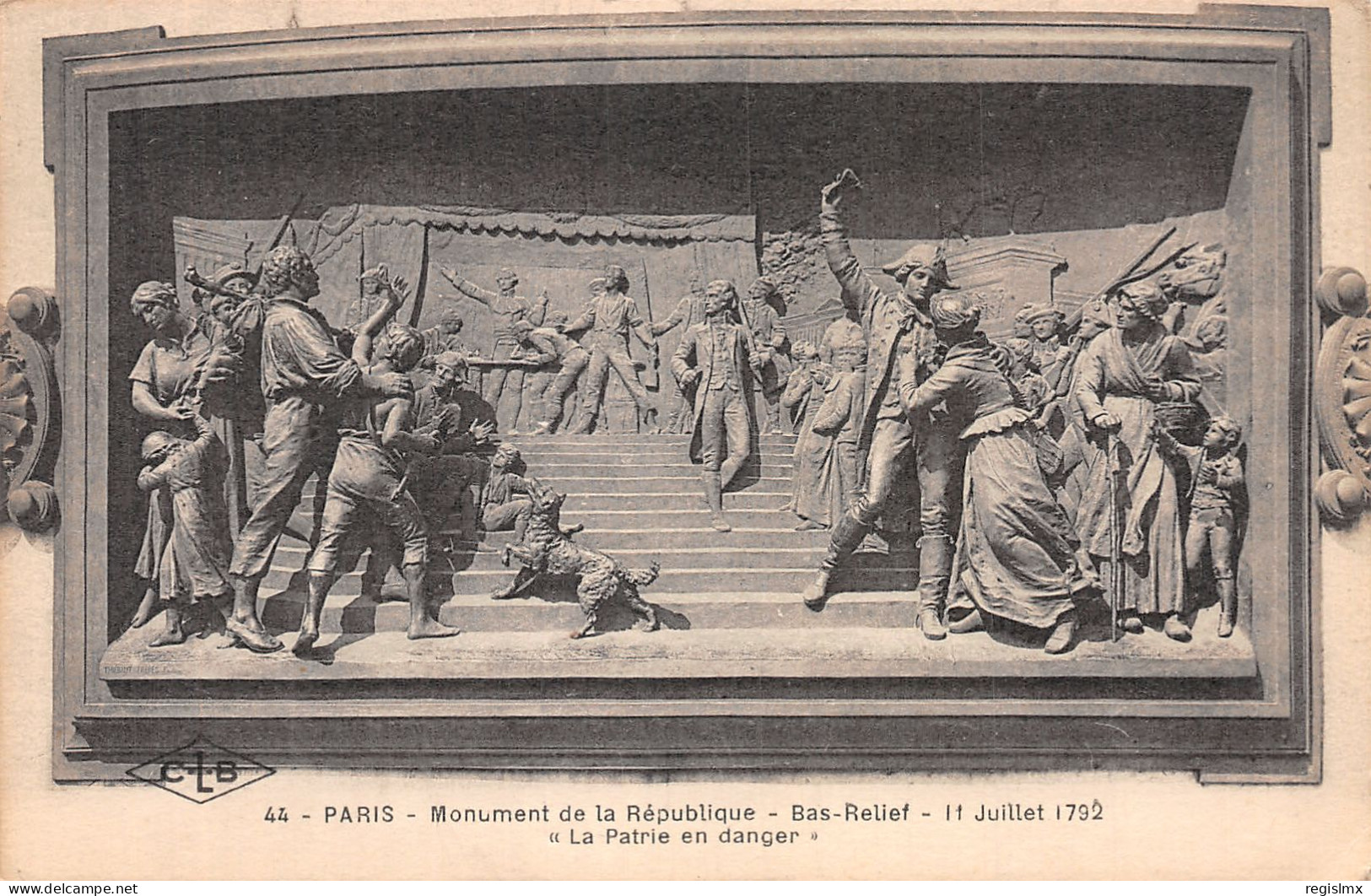 75-PARIS MONUMENT DE LA REPUBLIQUE-N°T2253-G/0073 - Autres & Non Classés
