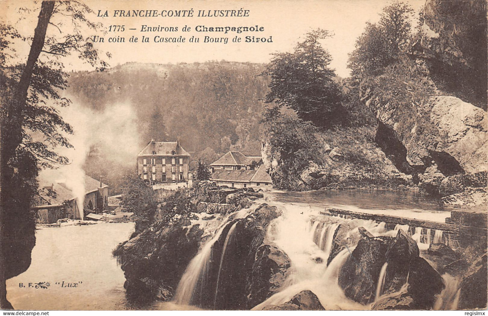 25-SIROD-CASCADE DU BOURG -N°T2402-E/0079 - Other & Unclassified