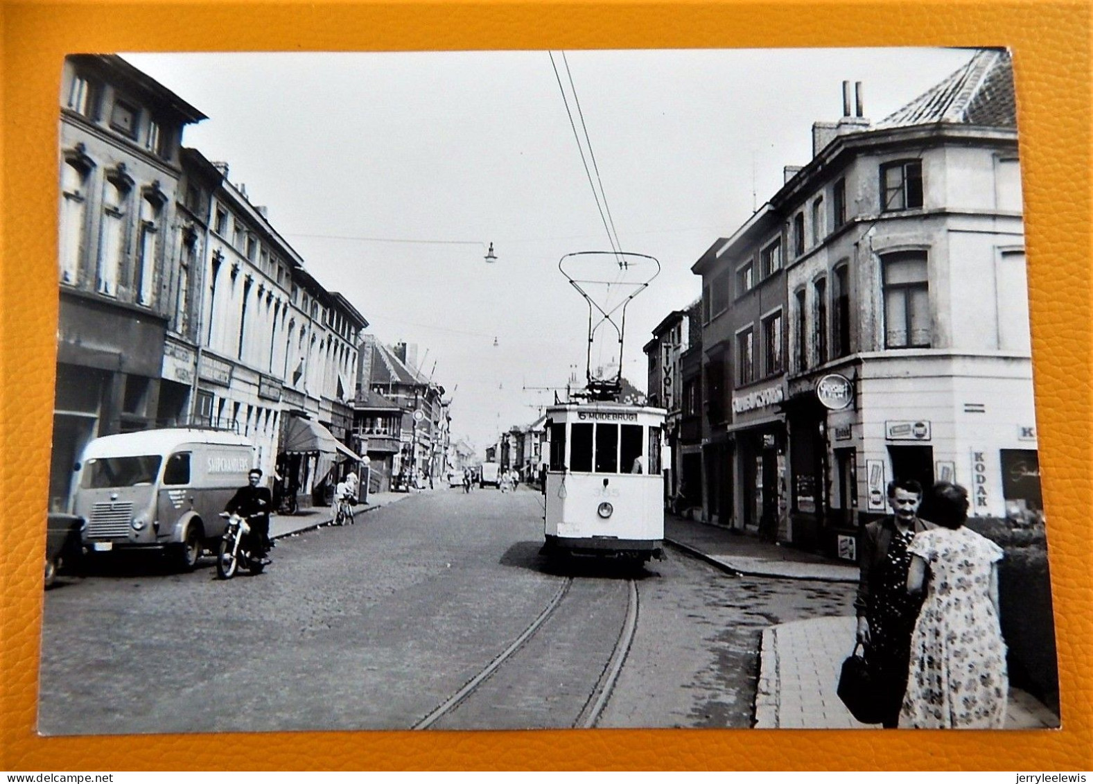 GENT - GAND -  Tramway Muidepoort    - Foto Van J. BAZIN  (1957) - Strassenbahnen