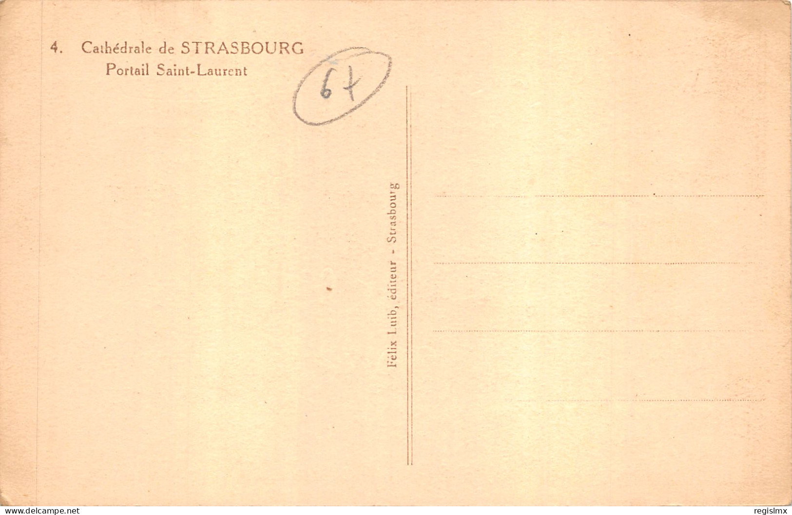 67-STRASBOURG-LA CATHEDRALE-N°T2405-H/0199 - Strasbourg