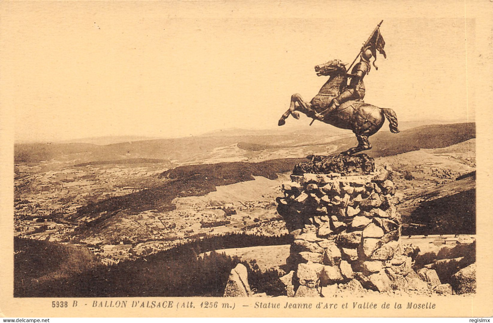 68-BALLON D ALSACE-STATUE JEANNE D ARC-N°T2405-H/0359 - Autres & Non Classés