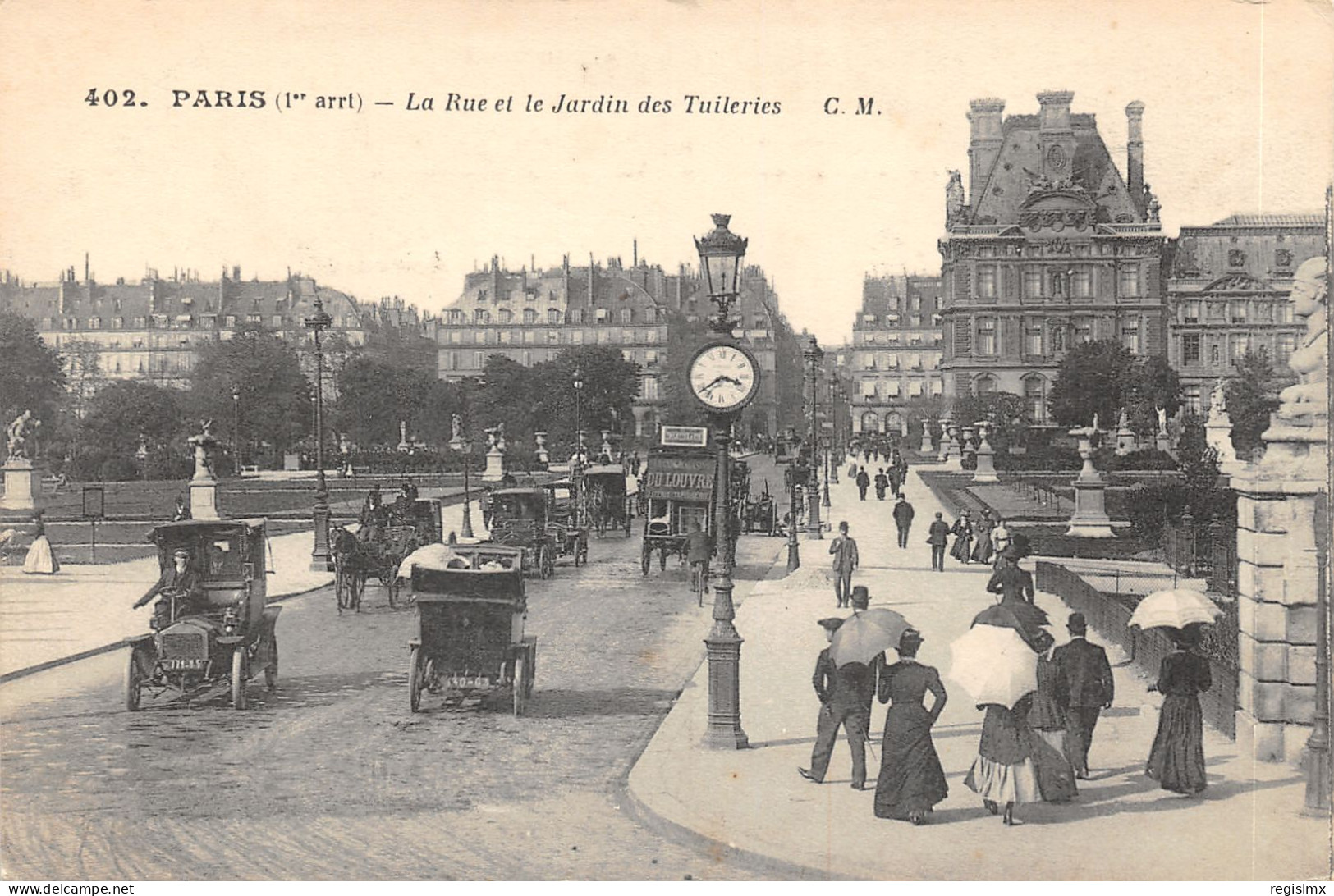 75-PARIS-IER-LES TUILERIES-N°T2408-B/0163 - Arrondissement: 01