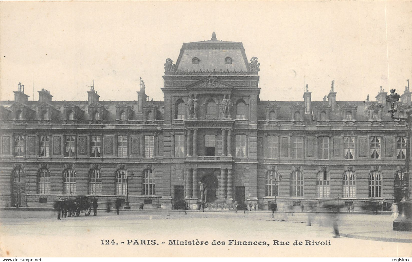 75-PARIS-IER-MINISTERE DES FINANCES-N°T2408-B/0137 - District 01