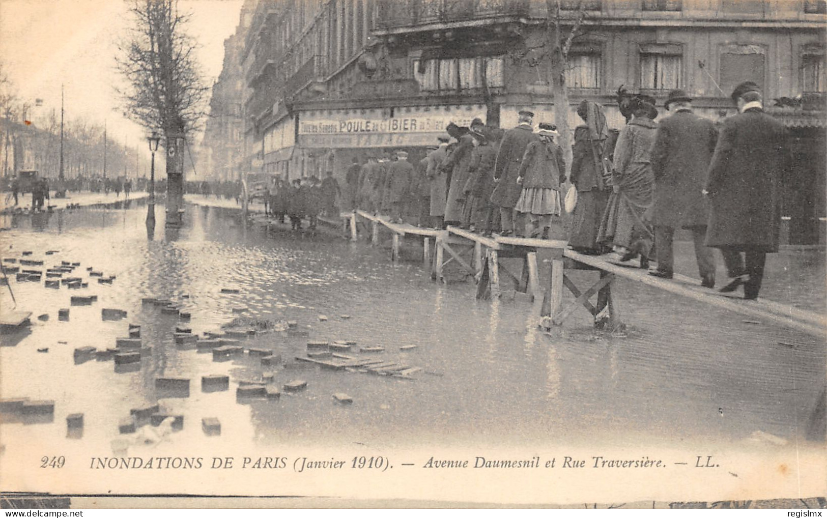 75-PARIS-CRUE DE LA SEINE-N°T2408-A/0277 - Paris Flood, 1910