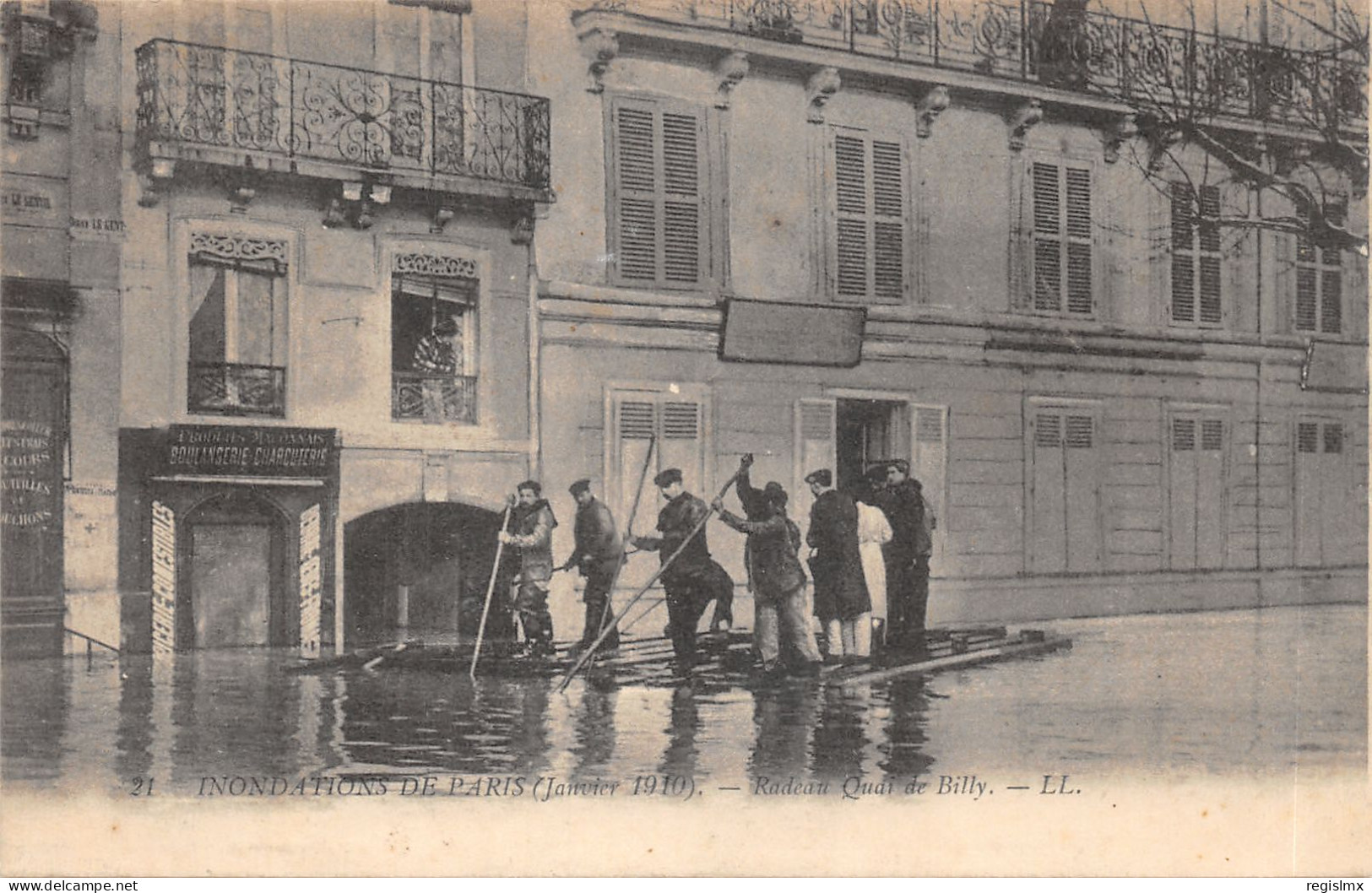 75-PARIS-CRUE DE LA SEINE-N°T2408-A/0187 - Inondations De 1910